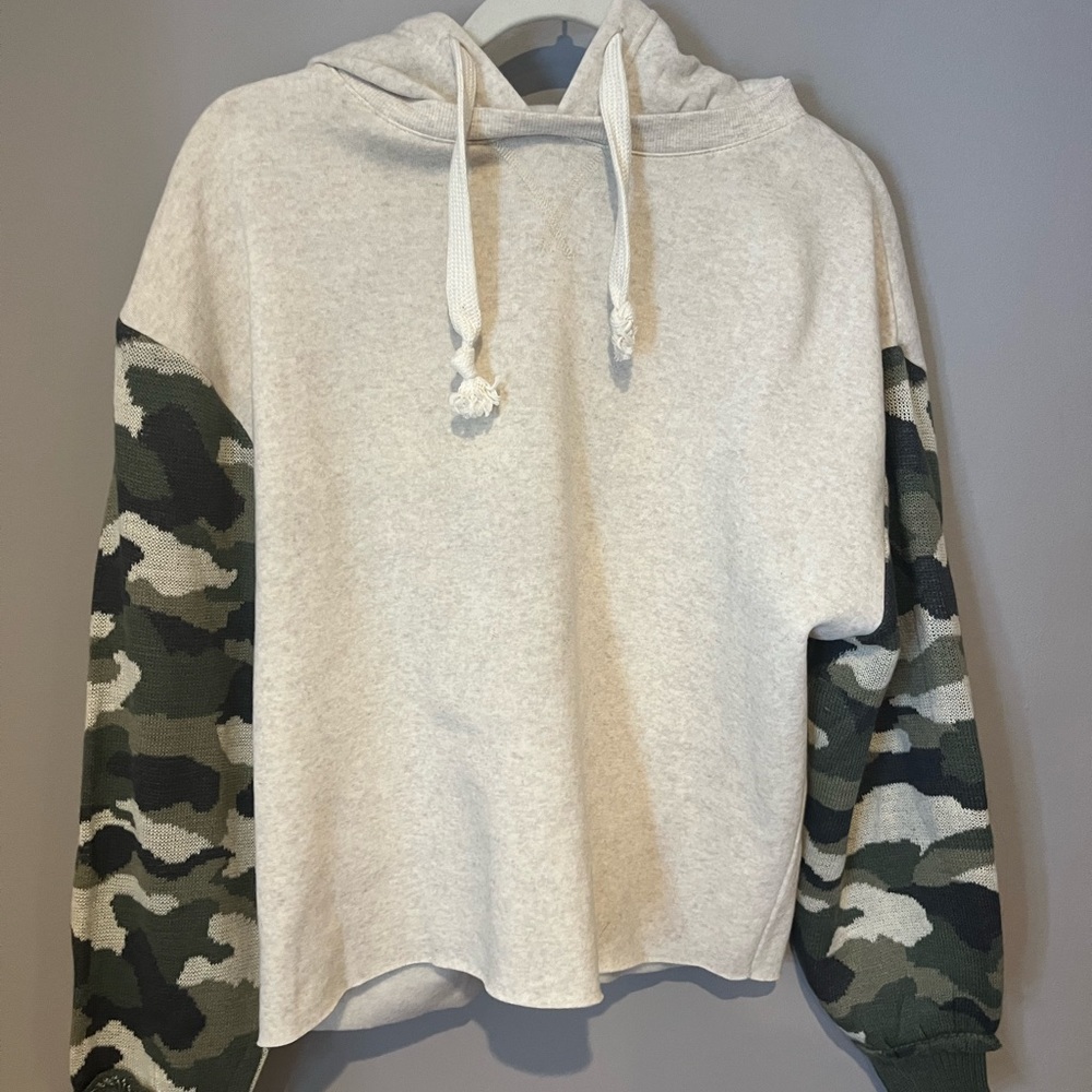 Vintage Havana fleece cropped sweathsirt